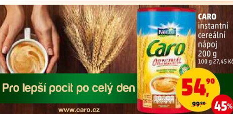 Nápoj instantní obilninový Caro Nestlé