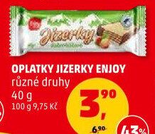 Oplatky Jizerky Enjoy