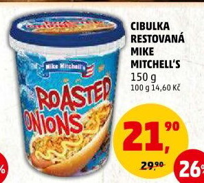 Smažená cibulka Mike Mitchell'