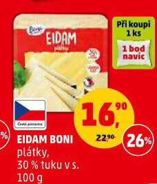 Sýr Eidam 30% Boni - Penny Market akcniletaky.com