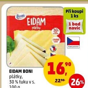 Sýr Eidam 30% Boni
