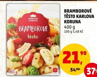 Těsto bramborové v prášku Karlova Koruna