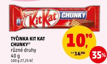 Tyčinka Chunky Kit Kat Nestlé