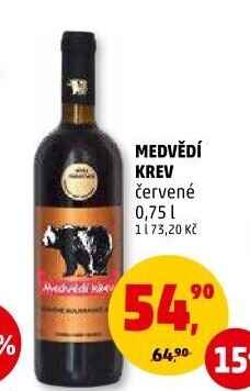 Vína Medvědí krev