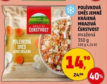 Zeleninová polévková směs mražená Mrazivá Čerstvost