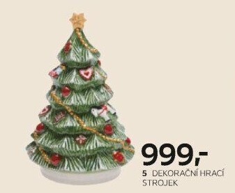 DEKORAČNÍ HRACÍ STROJEK