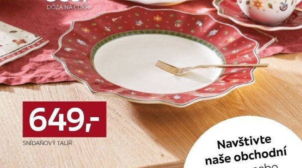 SNÍDAŇOVÝ TALÍŘ