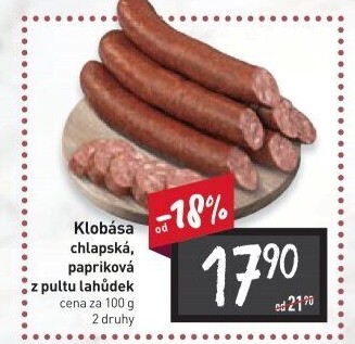 Chlapská klobása