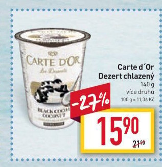 Dezert Carte D'