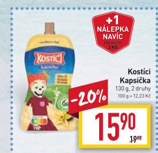 Kapsička Kostíci Danone