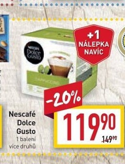 Kapsle Dolce Gusto Nescafé