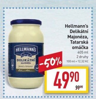 Majonéza delikátní Hellmann'