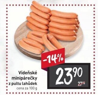 Minipárečky vídeňské