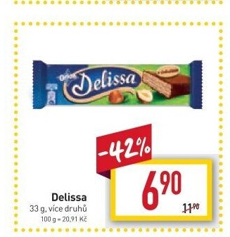 Oplatky celomáčené Delissa Orion