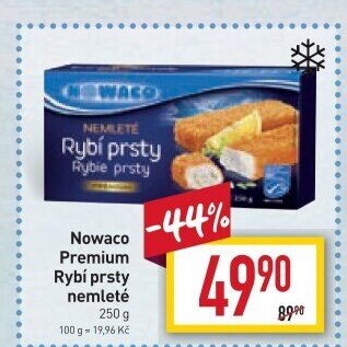 Rybí prsty nemleté mražené Nowaco Premium