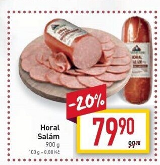 Salám Horal Kostelecké uzeniny
