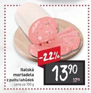 Salám Mortadella italská