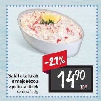 Salát a la krab
