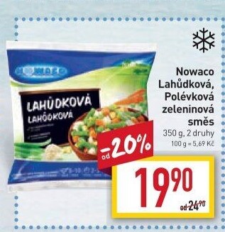 Směs lahůdková zeleninová mražená Nowaco