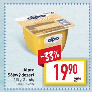 Sójový dezert Alpro Soya