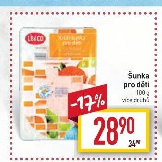 Šunka dětská LE&amp