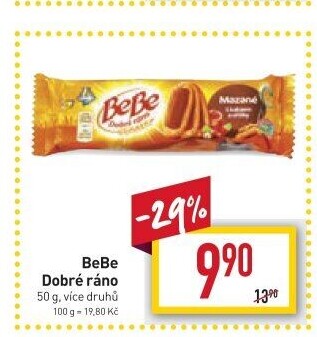 Sušenky BeBe Dobré ráno Opavia