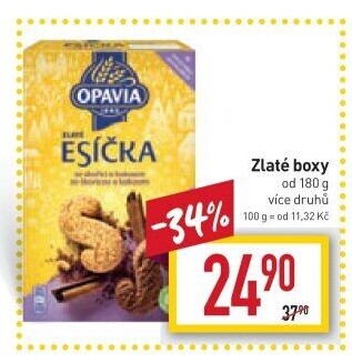 Sušenky Zlaté Opavia - boxy