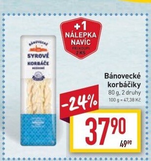 Sýr Korbáčky Bánovecké Milsy