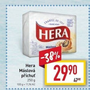 Tuk s máslovou příchutí Hera