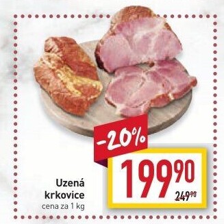 Uzená krkovice