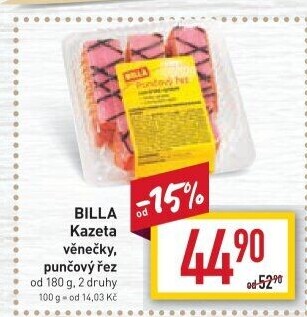 Věnečky Billa