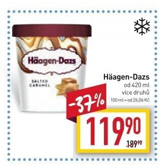 Zmrzlina v kelímku Häagen-Dazs
