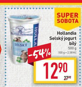 Bílý jogurt selský Hollandia