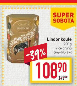 Bonboniéra Pralinky Lindor Lindt