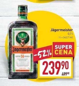 Bylinný likér Jägermeister