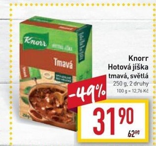 Jíška hotová Knorr