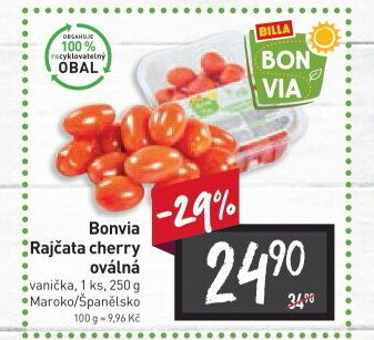 Rajčata cherry Billa Bonvia