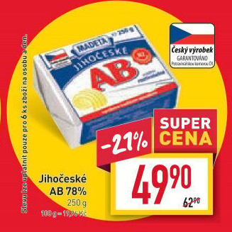 Tuk Jihočeské AB Madeta