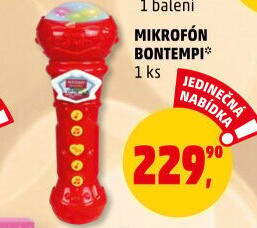 Dětský mikrofon Bontempi