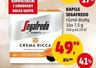 Kapsle Segafredo