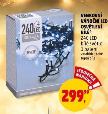 LED světelný řetěz
