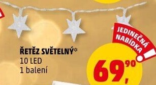 LED světelný řetěz