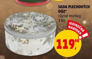 Plechová dóza