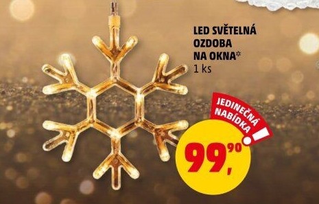 Vánoční závěsné svítící LED dekorace