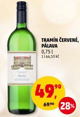 Víno Tramín červený