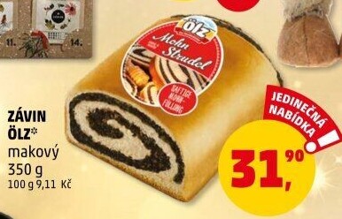 Závin Ölz - Penny Market akcniletaky.com