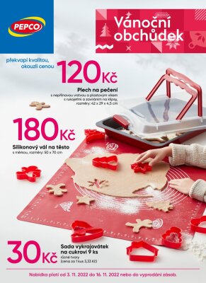 akční leták PEPCO 3.11.2022-16.11.2022