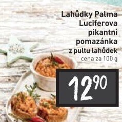 Luciferova pikantní pomazánka Lahůdky Palma