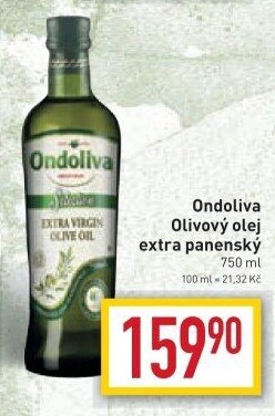 Olivový olej extra panenský Ondoliva