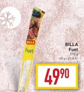Salám Fuet Billa